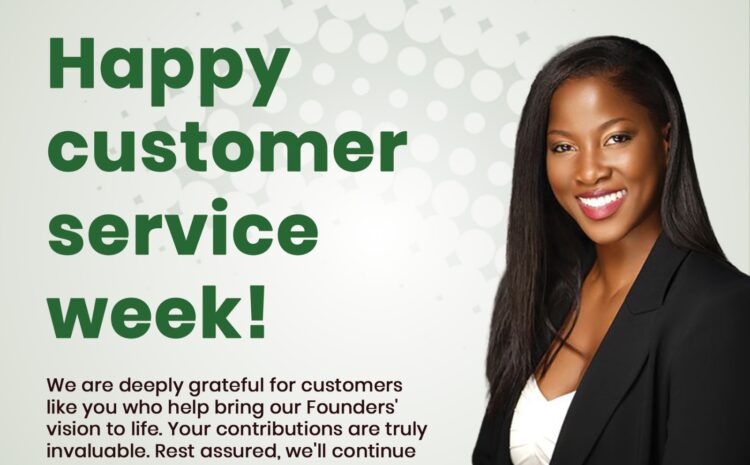  Hurray! It’s Customer Sevice Week.